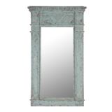Angelique Aquamarine Huge Carved Decorative Mirror